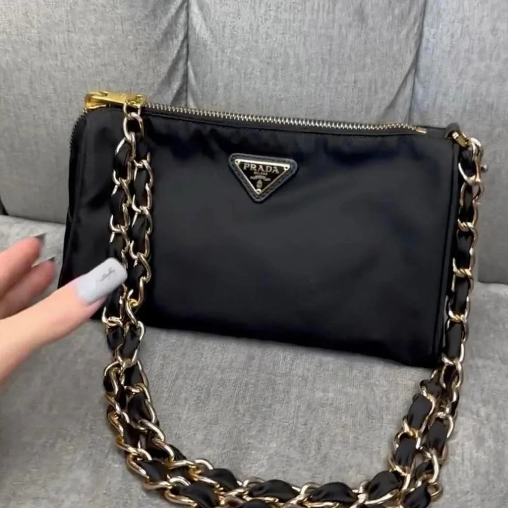 Prada Black Chain Shoulder Bag - Picture 1 of 2